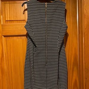 Calvin Klein Work Dress - Black & White - Size 10